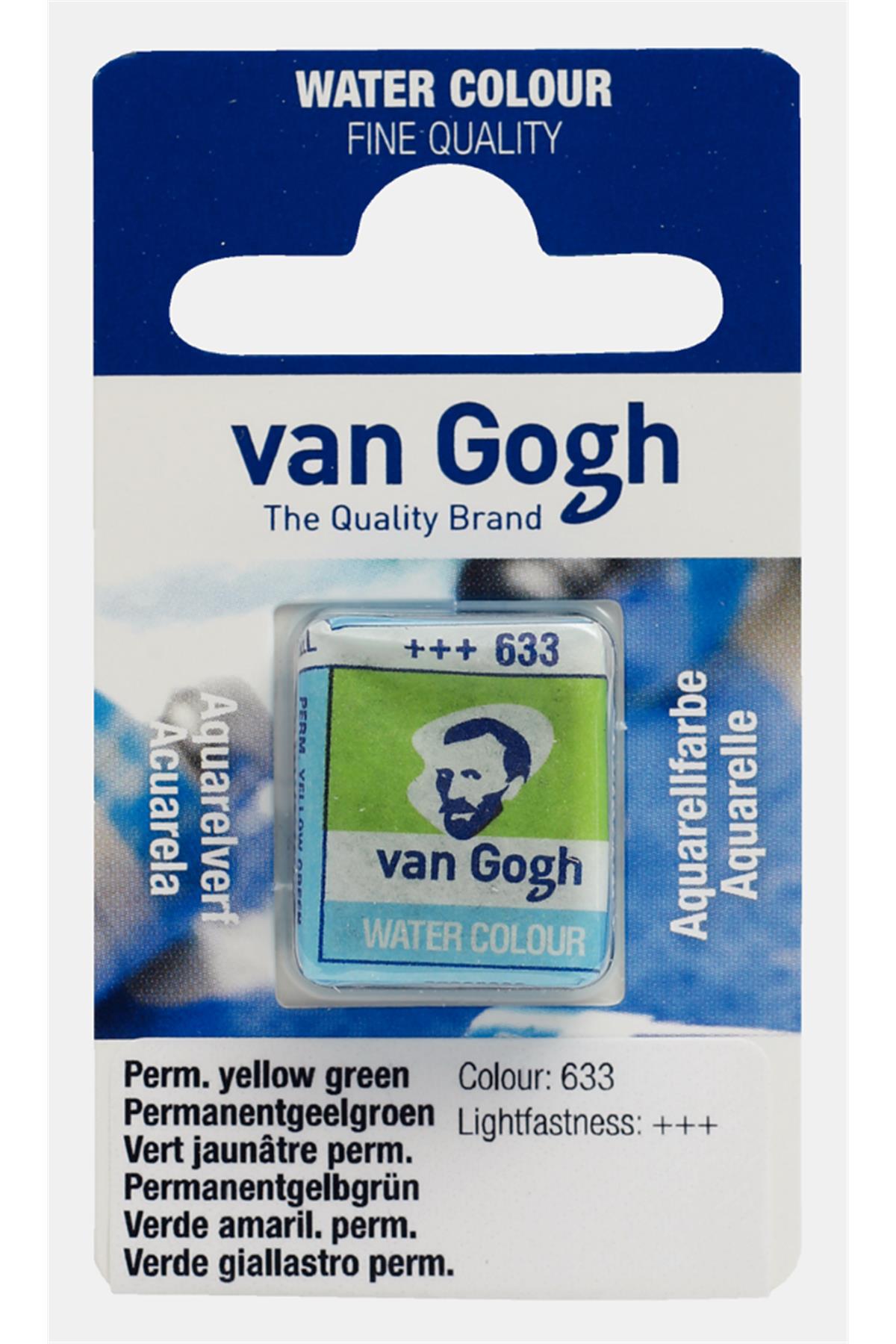 Van Gogh Tablet Sulu Boya Yedek Perm Yellowish Green 633