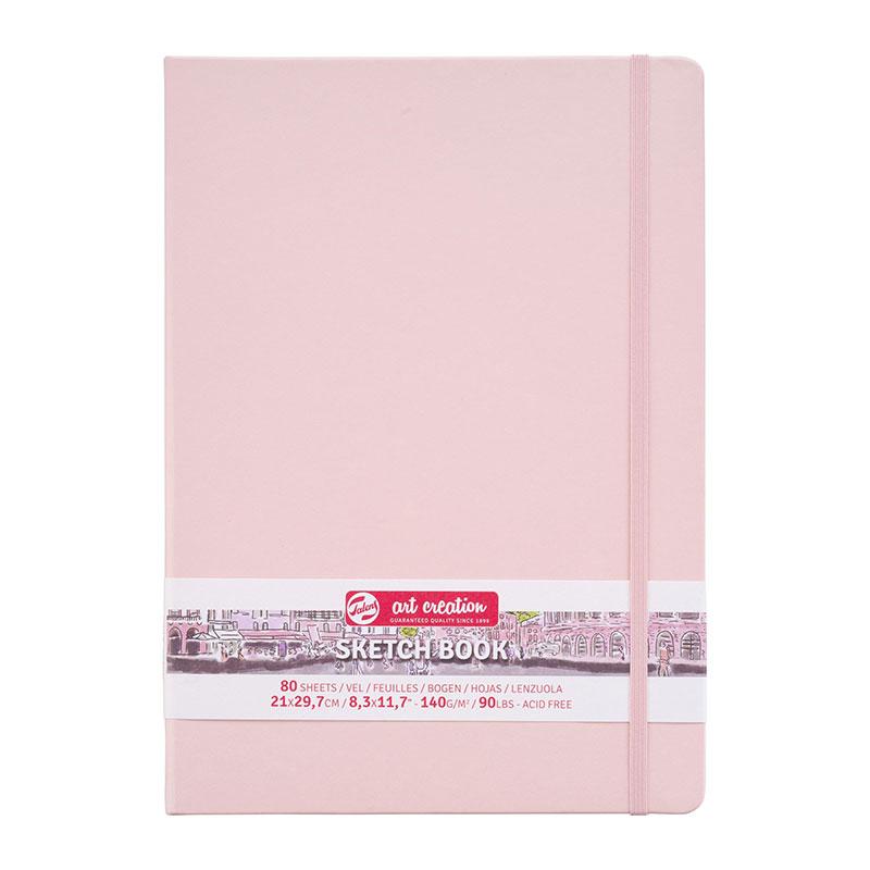 Talens Art Creation Sketch Book 21x29,7cm 140g 80 Yp Pastel Pembe