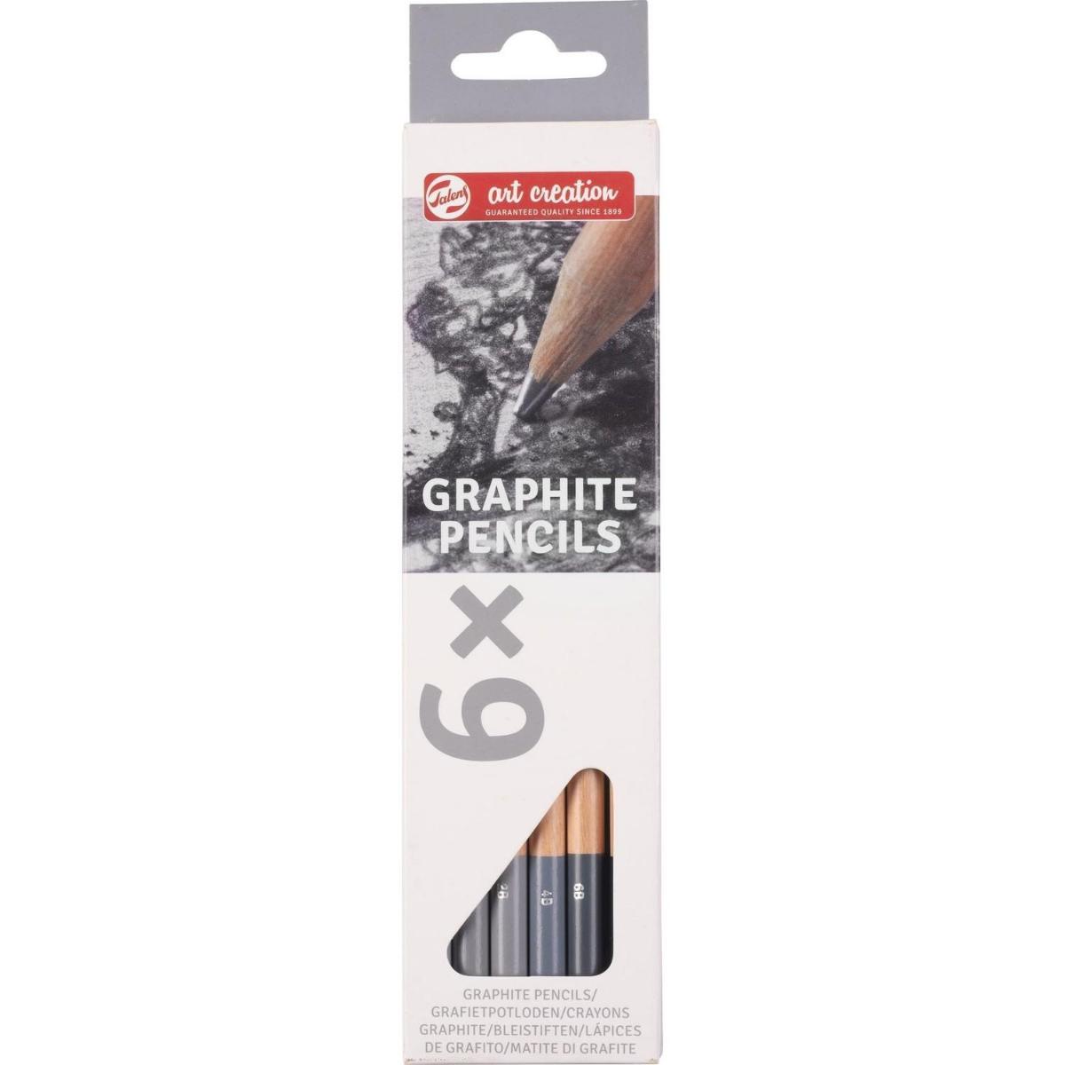 Talens Art Creation Graphite Pencils Dereceli Karakalem Eskiz Çizim Seti 6'lı