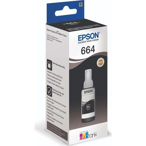 EPSON T6641 BLACK INK CONTAINER 70ml