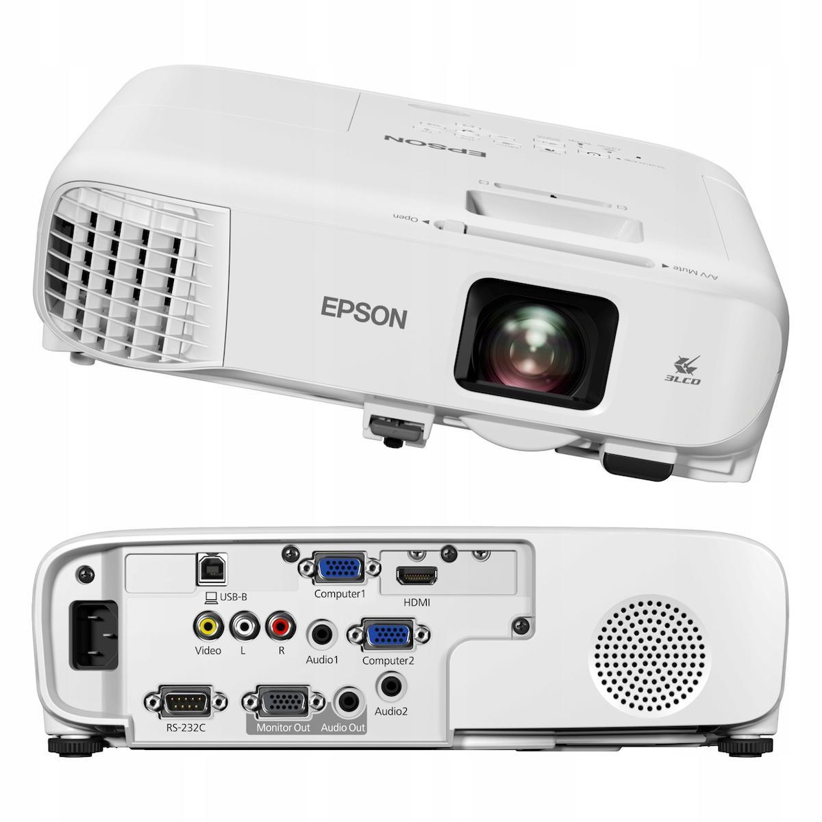 Epson EB-E20 3400 lümen 1024×768 XGA LCD Projeksiyon Cihazı