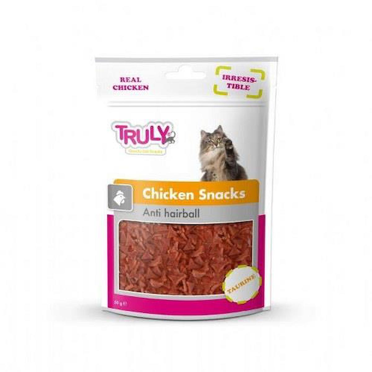 TRULY KEDİ ÖDÜL ANTI HAIRBALL TAVUK 50G