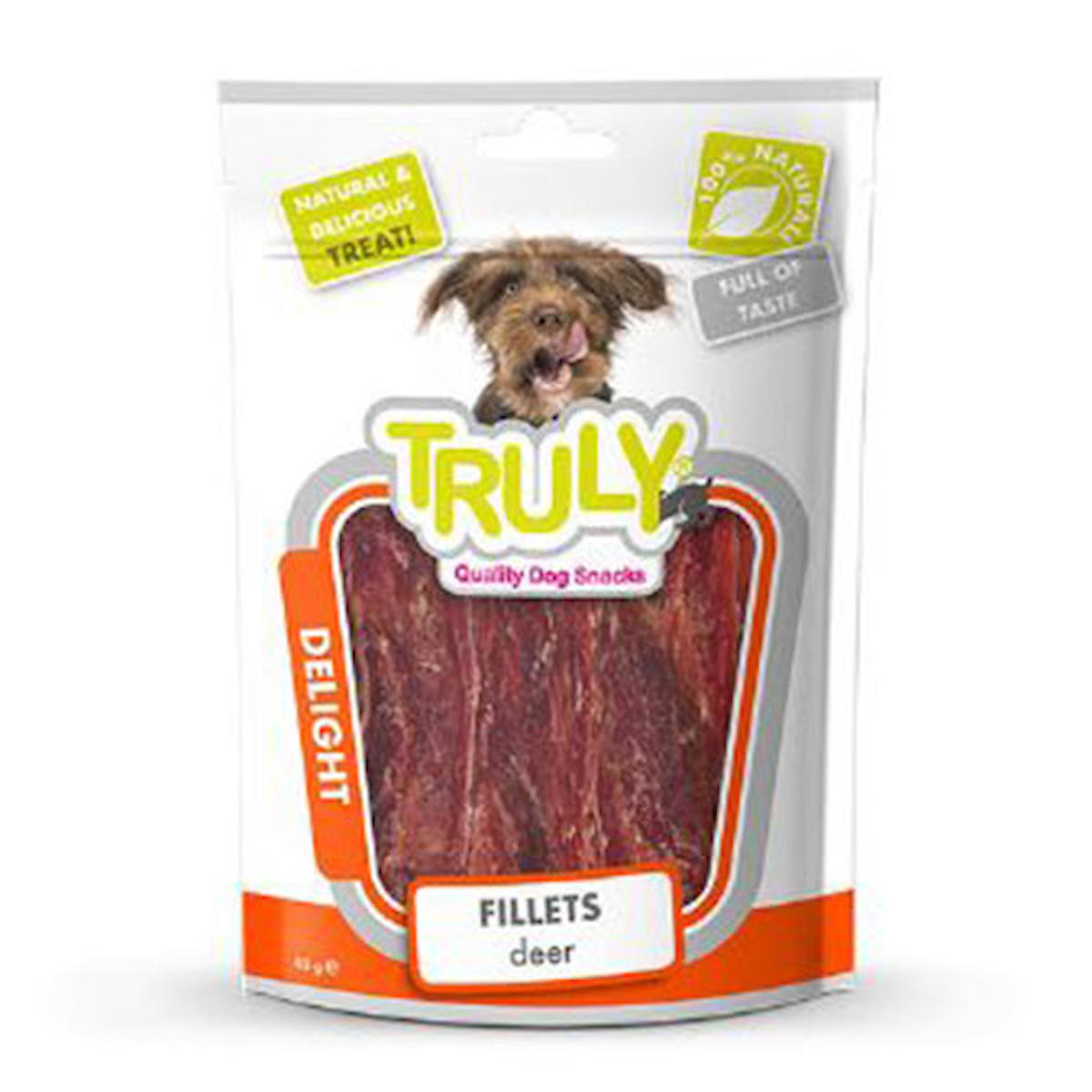 Truly Jerky Ördekli Yumuşak Köpek Ödülü 90 Gr 