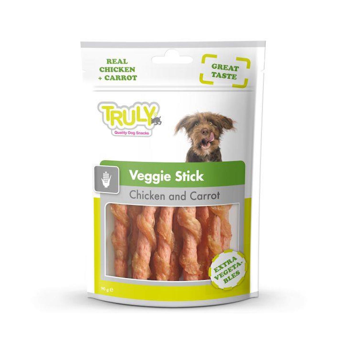 TRULY KÖPEK ÖDÜL TAVUK HAVUÇ 90gr