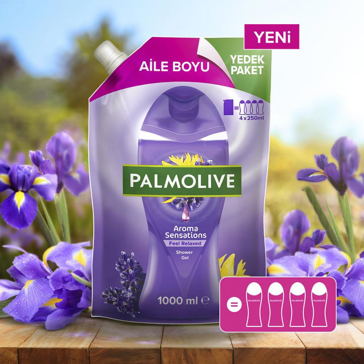 Palmolive Aroma Sensations Feel Relax Yedek Paket Duş Jeli 1000 ml