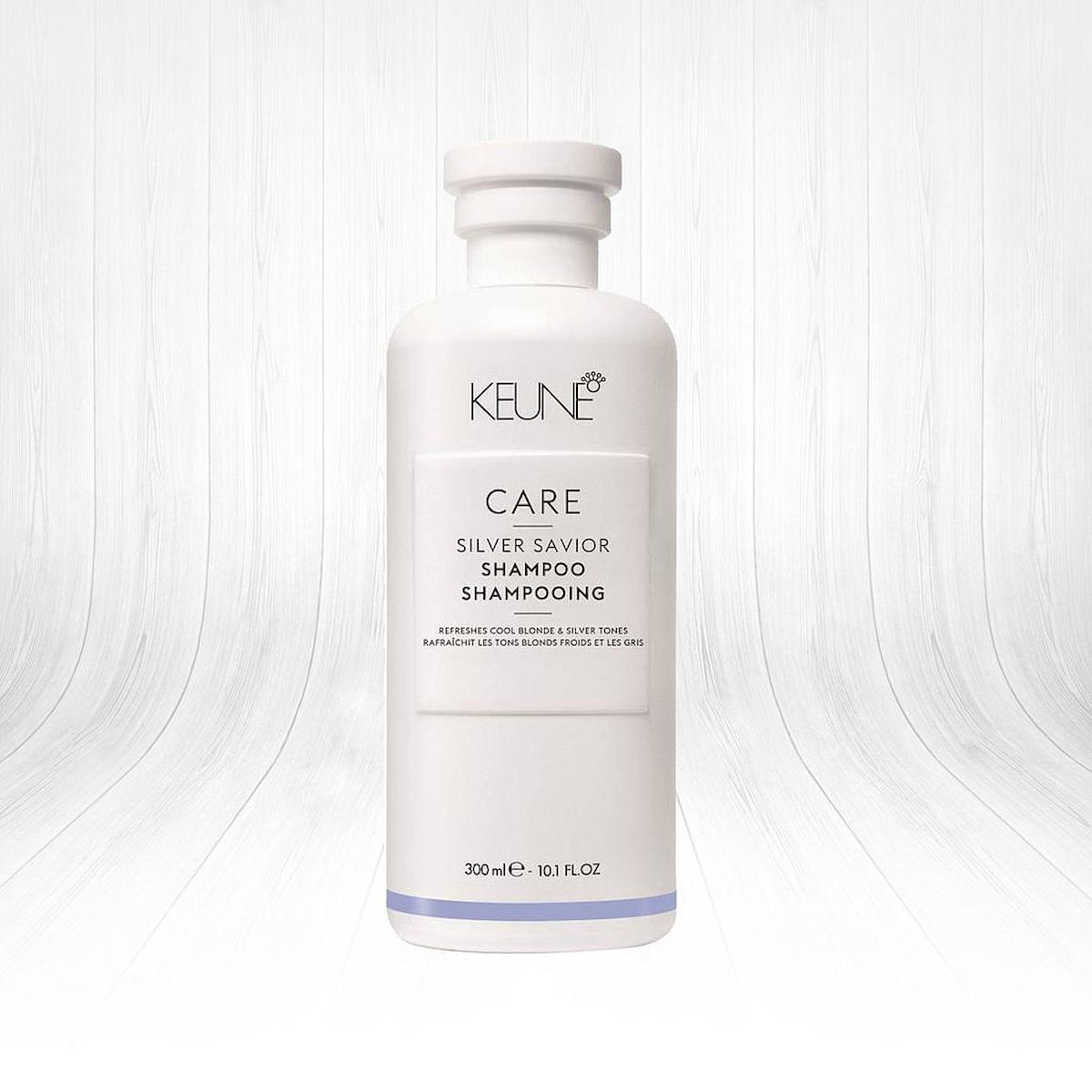 Keune Silver Savior Gri Beyaz ve Platin Saçlar için Mor Şampuan 300ml 