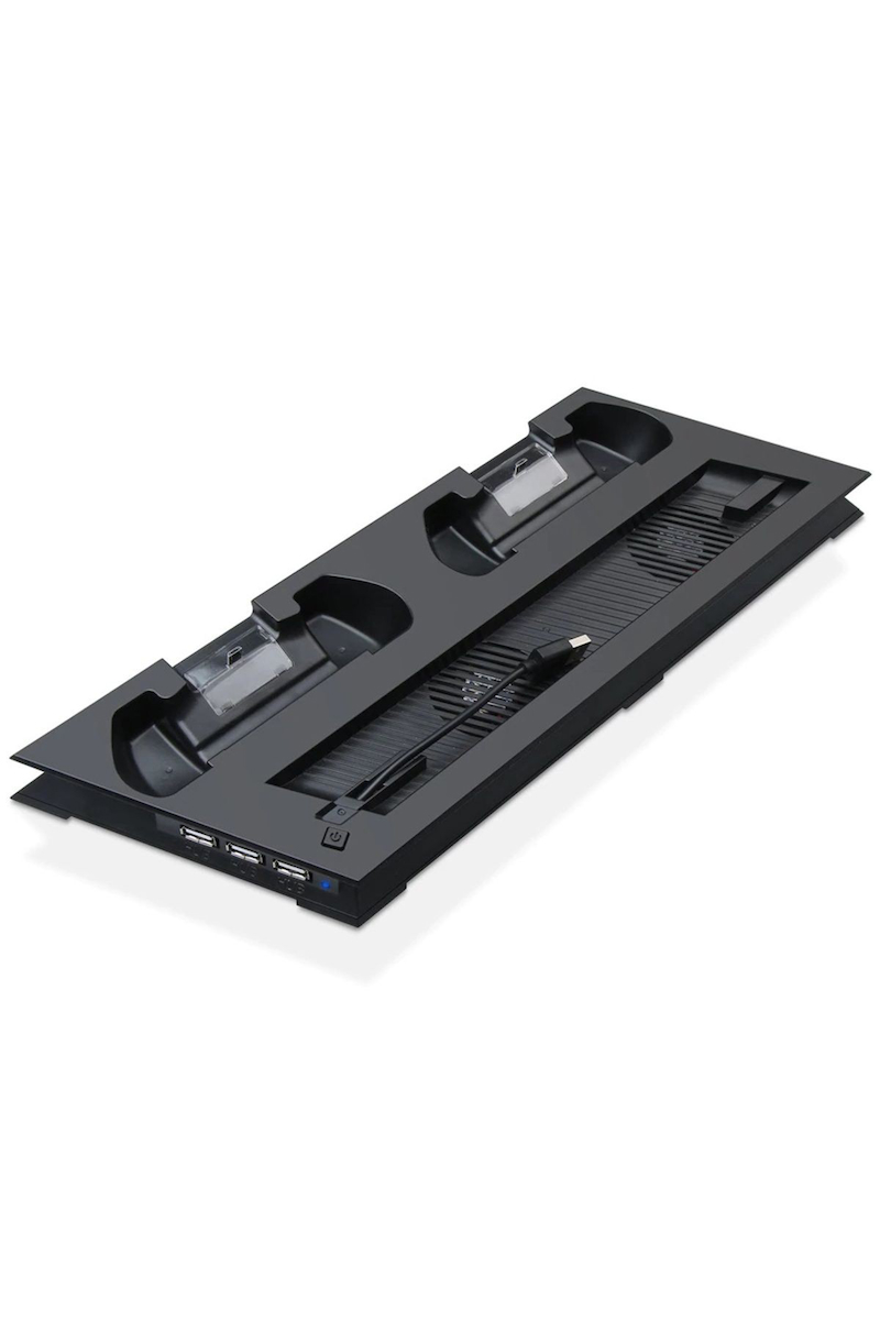 Ps4 Slim Multi Fonksiyonel Fanlı Ve Gamepad Şarjlı Stand