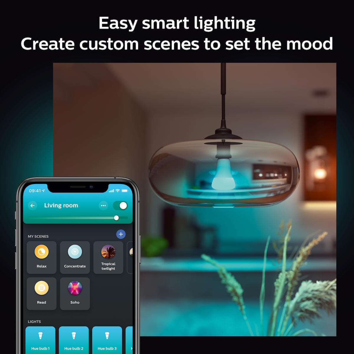 Philips Hue Renkli Ambiyans 13.5W A67 E27 Akıllı Ampul