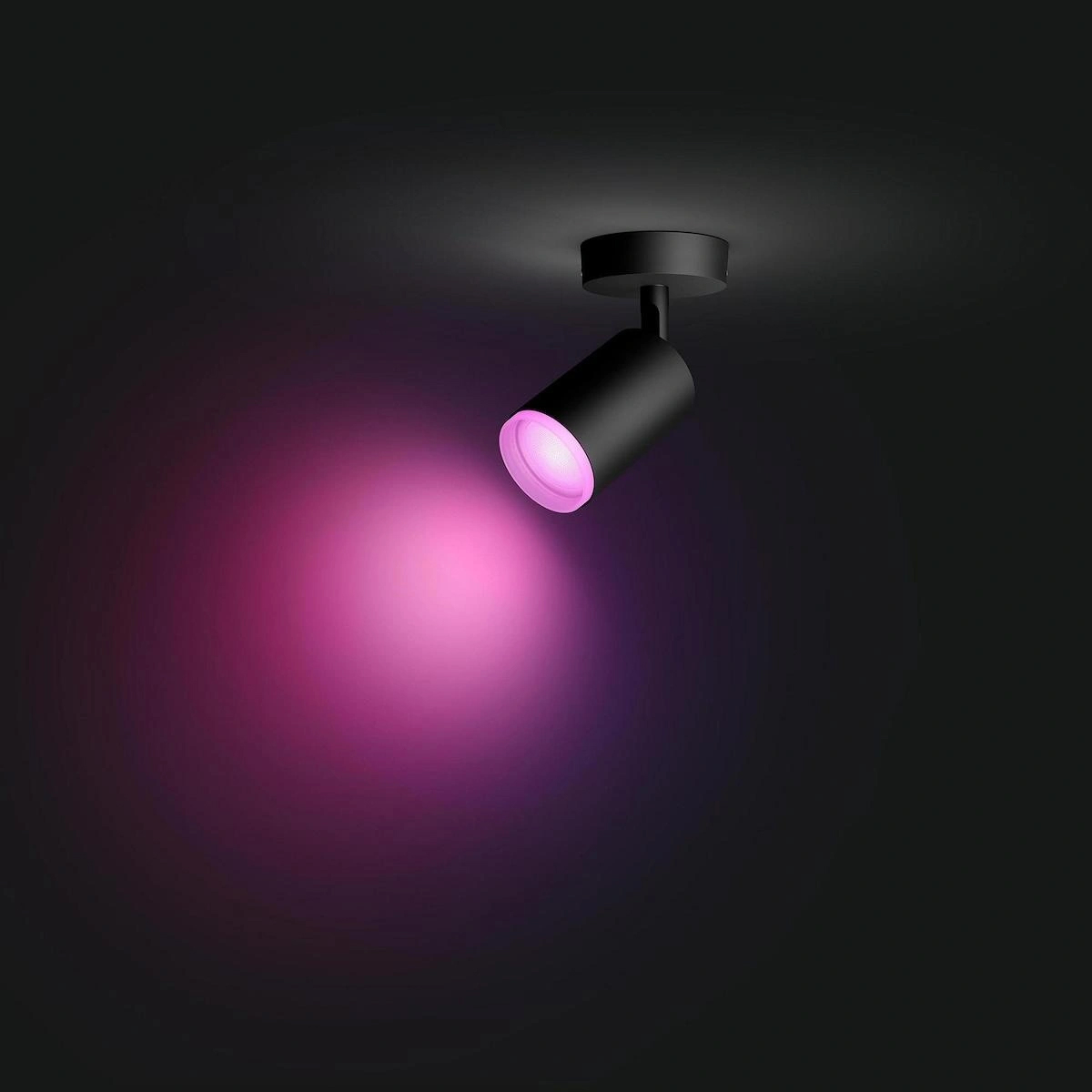 Philips Hue Fugato Renkli Akıllı Led Spot Lamba 1x4.2W (Siyah) v2