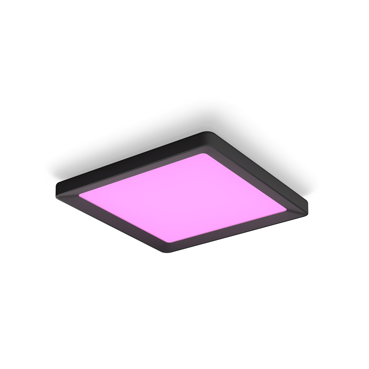 Philips Hue Tento Siyah Sıva Üstü RGB Akıllı LED Panel Tavan Armatürü 30x30cm 1340 Lumen
