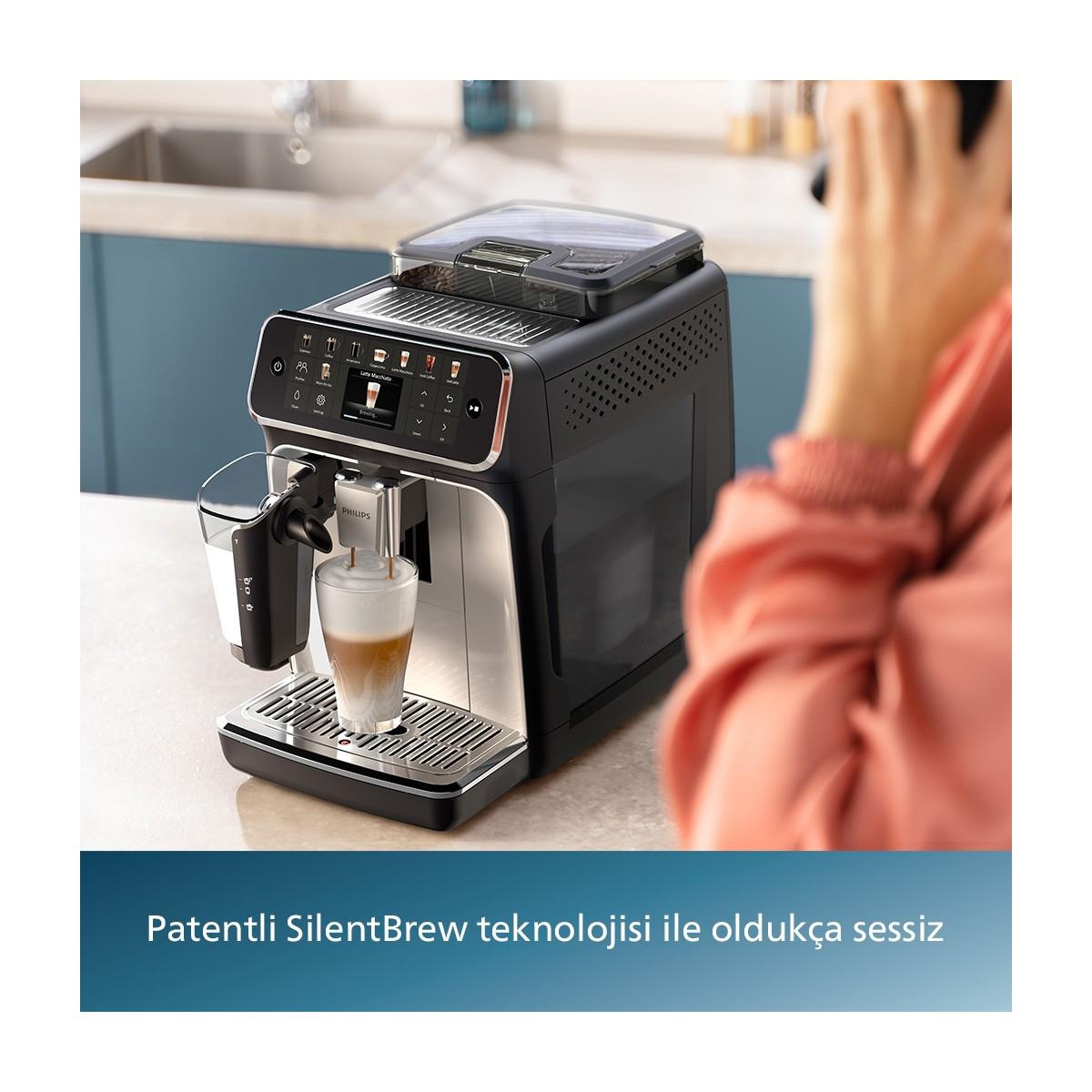 Philips 5500 Serisi EP5541/50 Tam Otomatik Espresso Makinesi