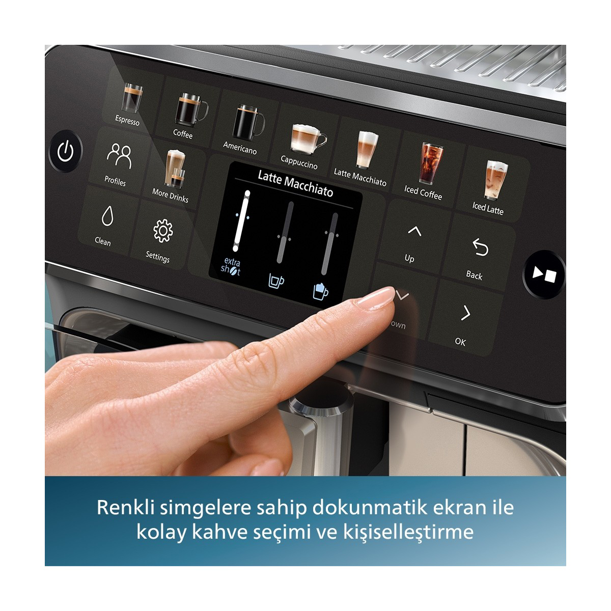 Philips 5500 Serisi EP5541/50 Tam Otomatik Espresso Makinesi