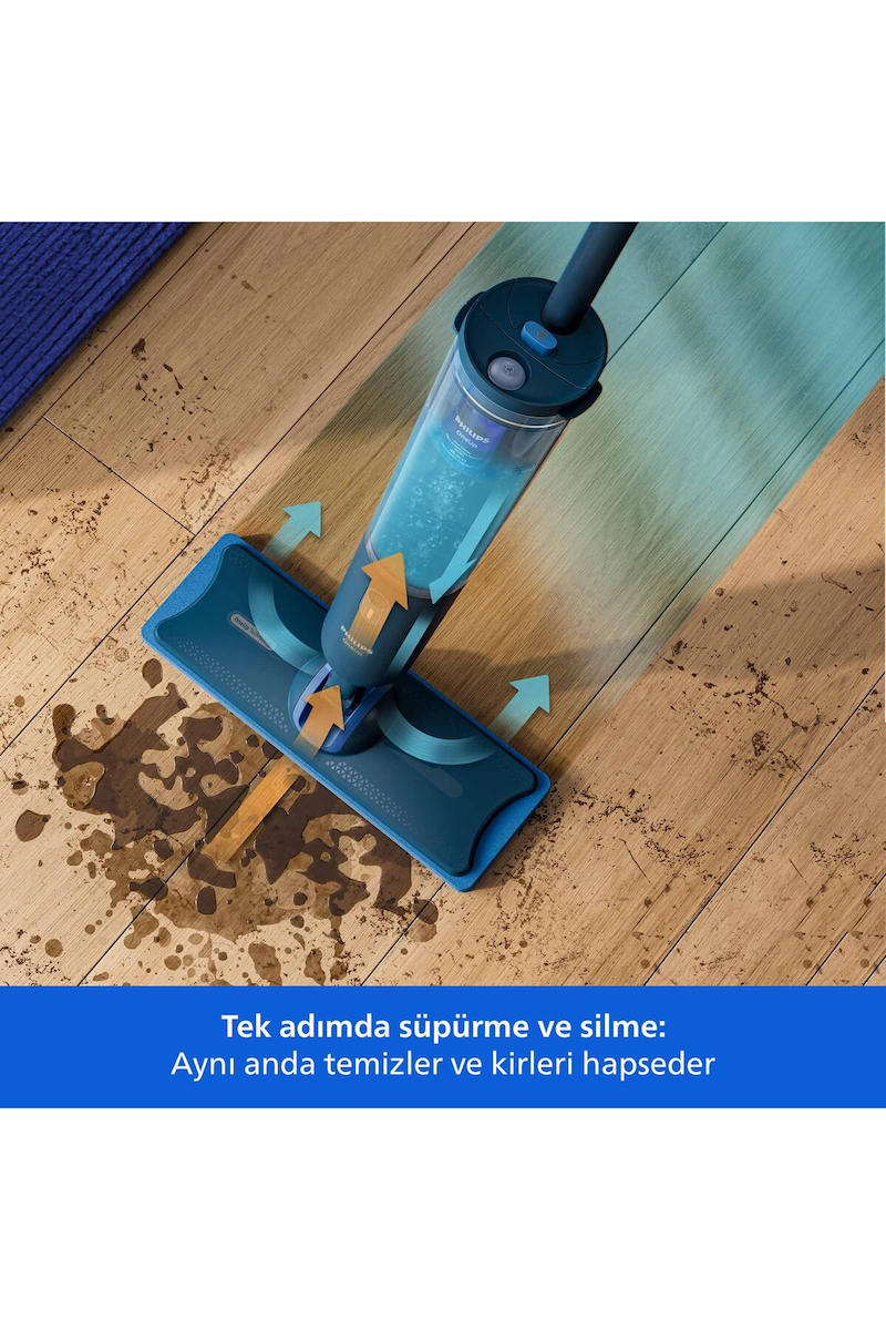 Philips OneUp 3000 Serisi XV3101/01 Elektrikli Mop