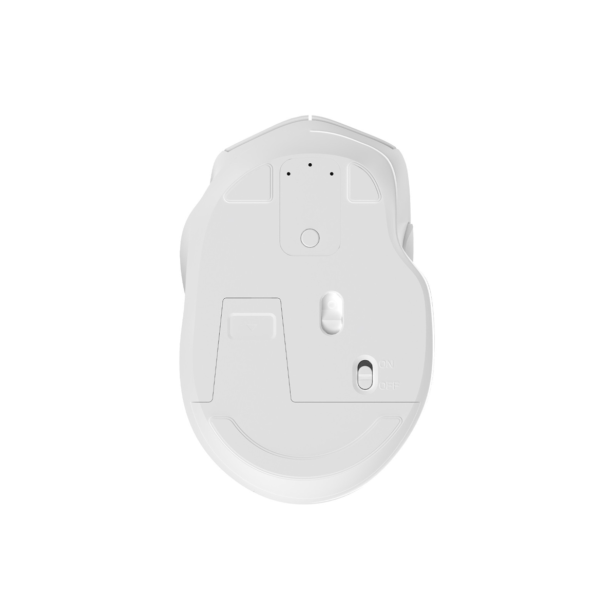Philips SPK7547W Dual Mod Bluetooth ve 2.4G Kablosuz Ergonomik Sessiz Mouse 4000 DPI Beyaz