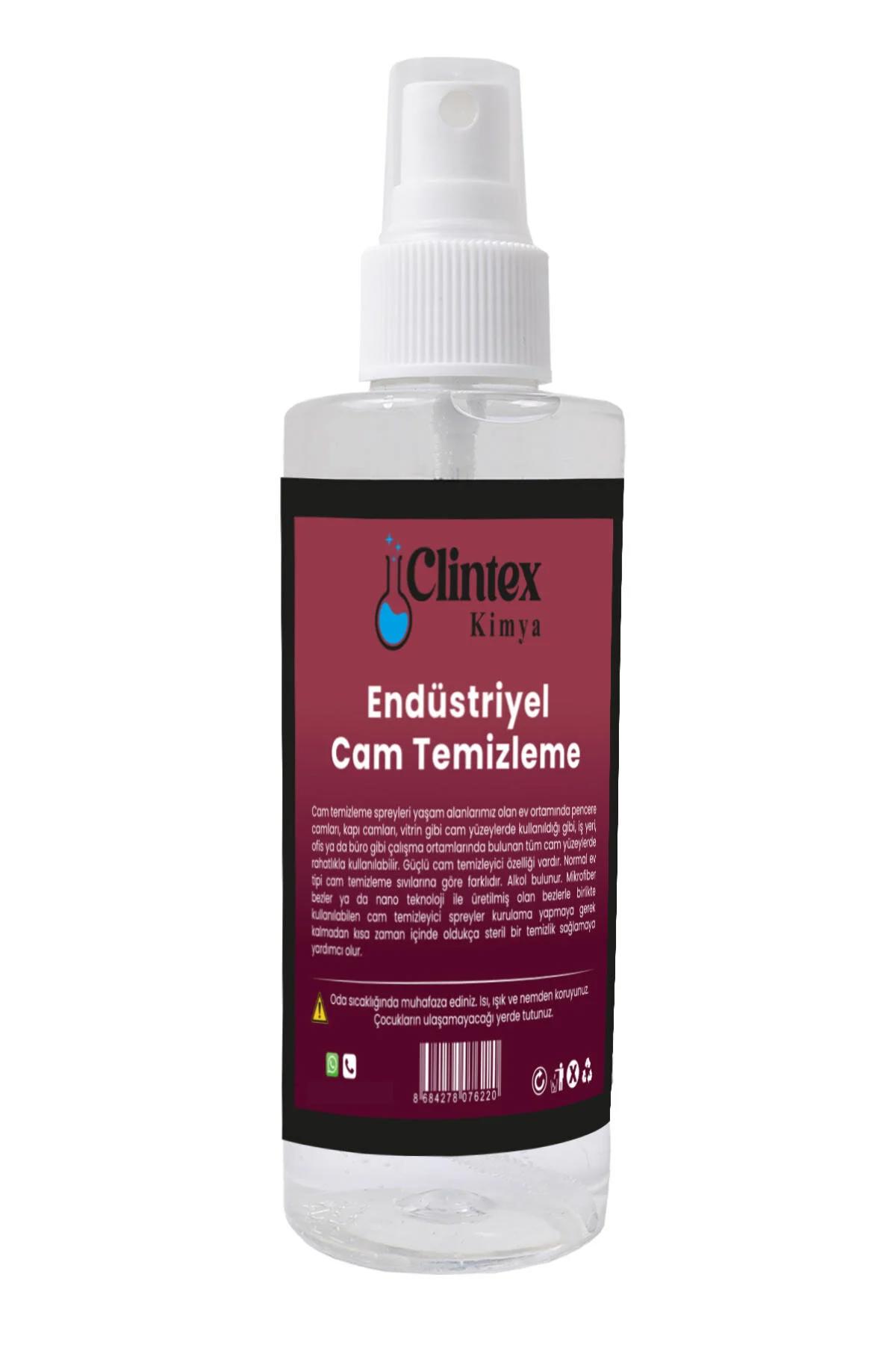 Clintex Kimya Endüstriyel Cam Temizleyici 200 Ml