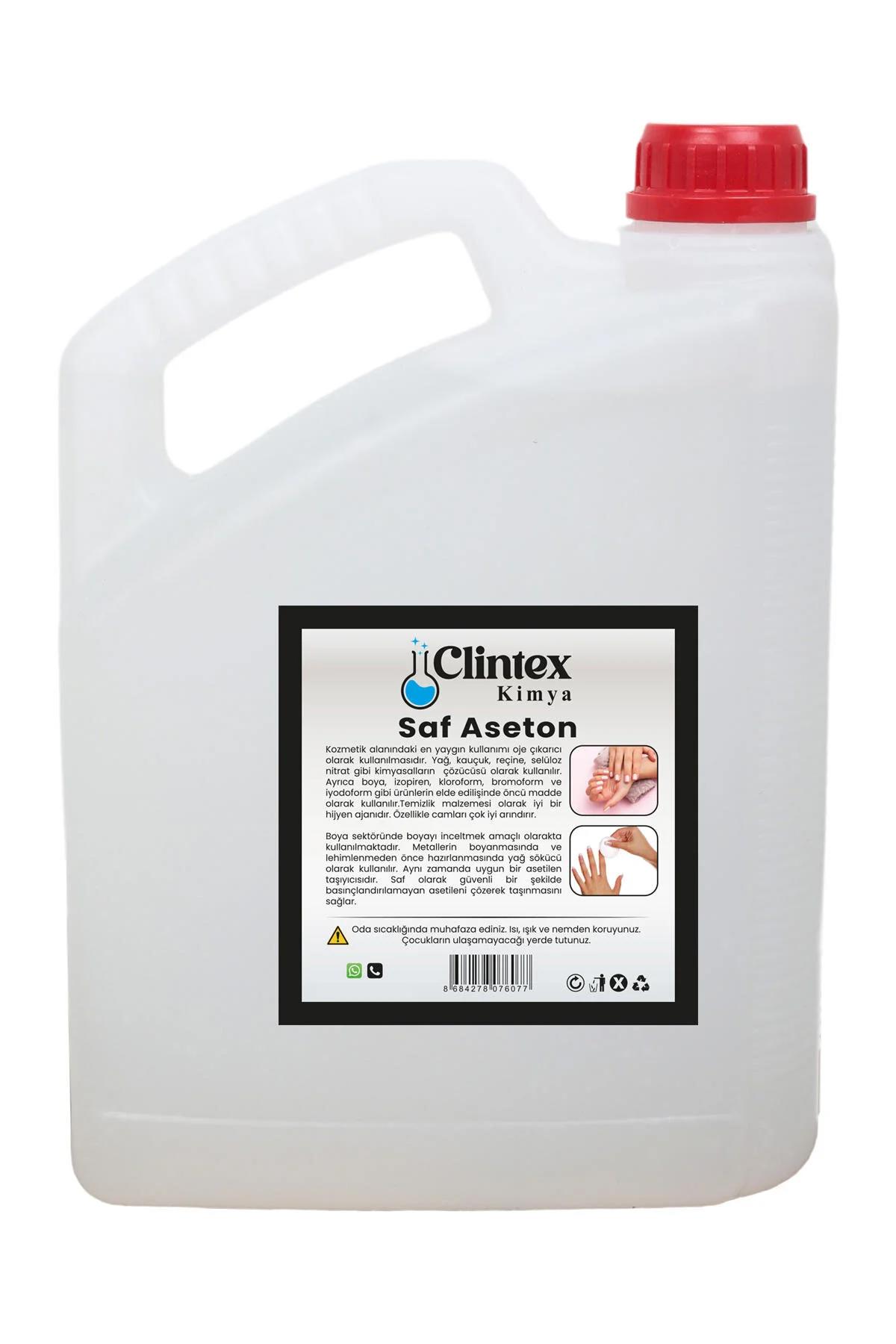 Clintex Kimya Saf Aseton %99.9 3 Lt