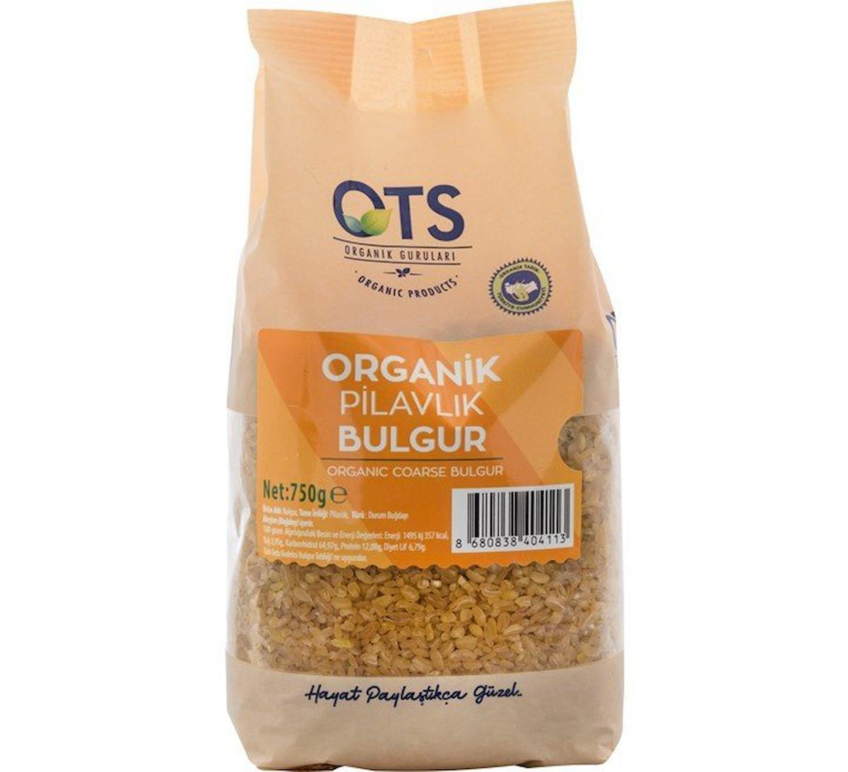 Ots Organik Pilavlık Bulgur 750 G