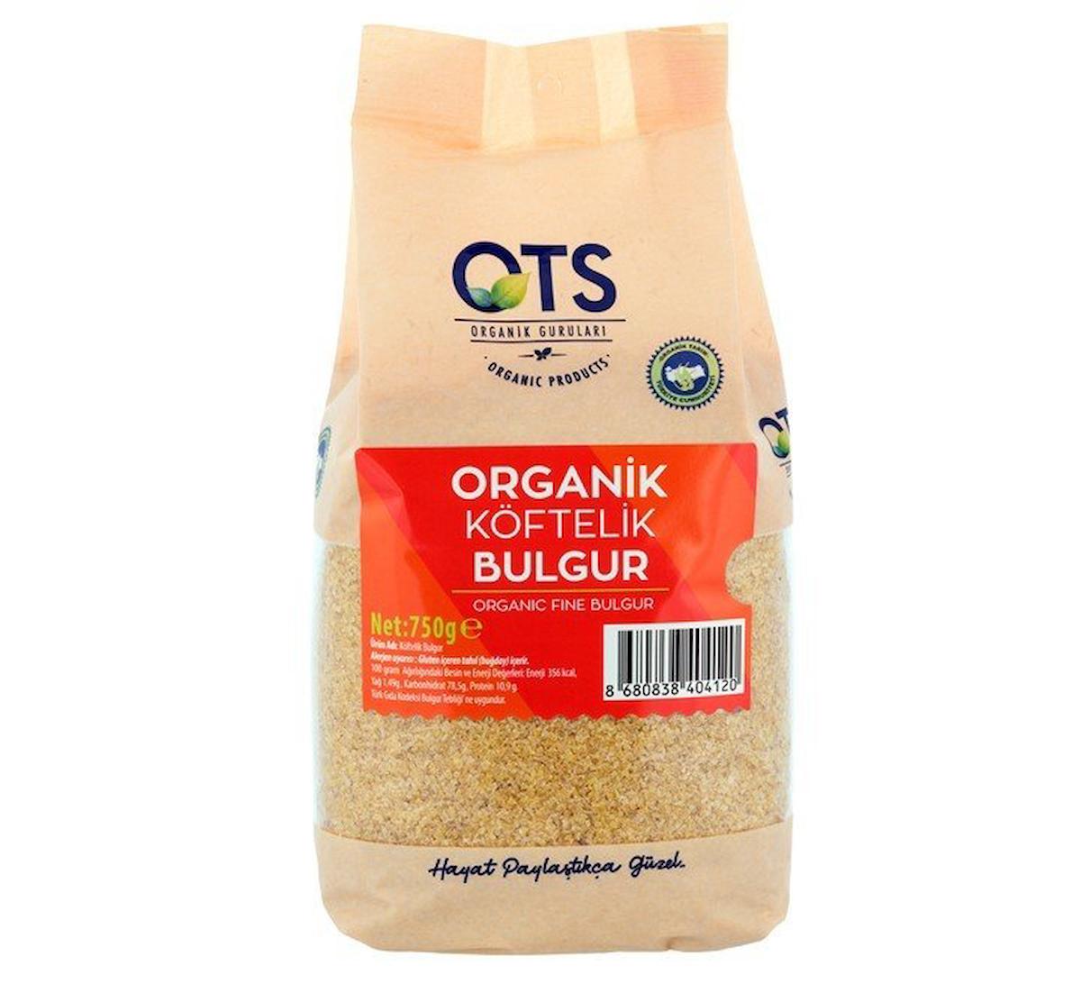 Ots Organik Köftelik Bulgur 750 G