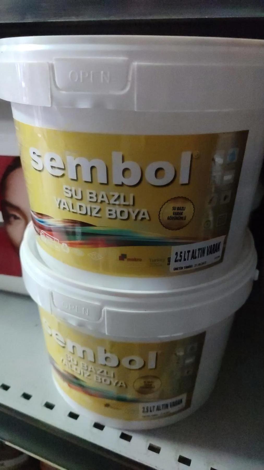 2,5 LT ALTIN VARAK SU BAZLI BOYA