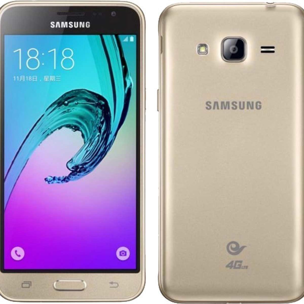 Samsung Galaxy J3 8GB GOLD (İthalatçı Garantilidir)