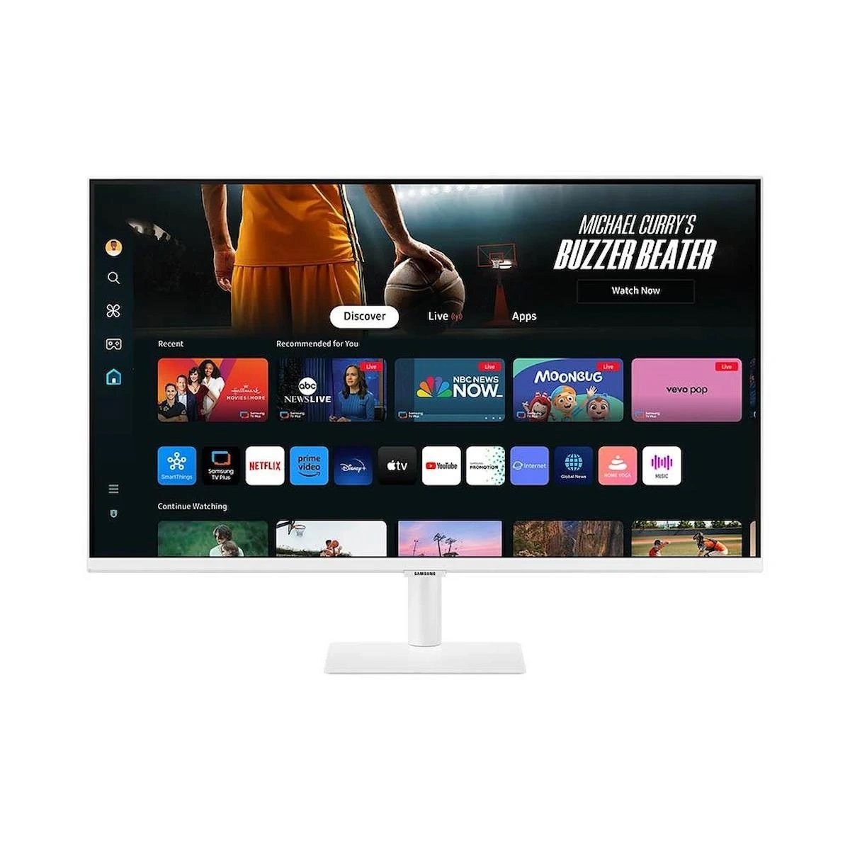 SAMSUNG 32″ LS32DM703UUXUF 4Ms 60Hz 4K SMART M7 M70D UHD MONITOR