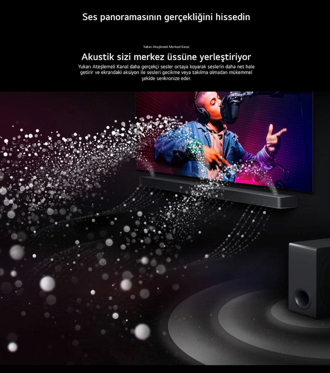 S95TR 9.1 Kanal 810 W Güçlü Soundbar Modern Tasarım ile Sinema Keyfi, 810 W Akıllı Ev Sinema Sistemi