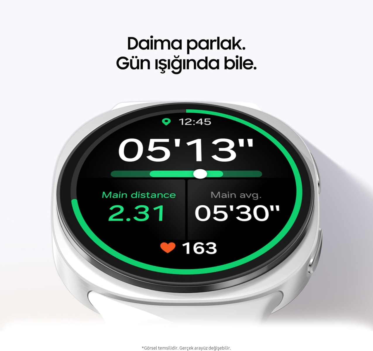 Samsung Galaxy Watch 8 44mm Gümüş Akıllı Saat