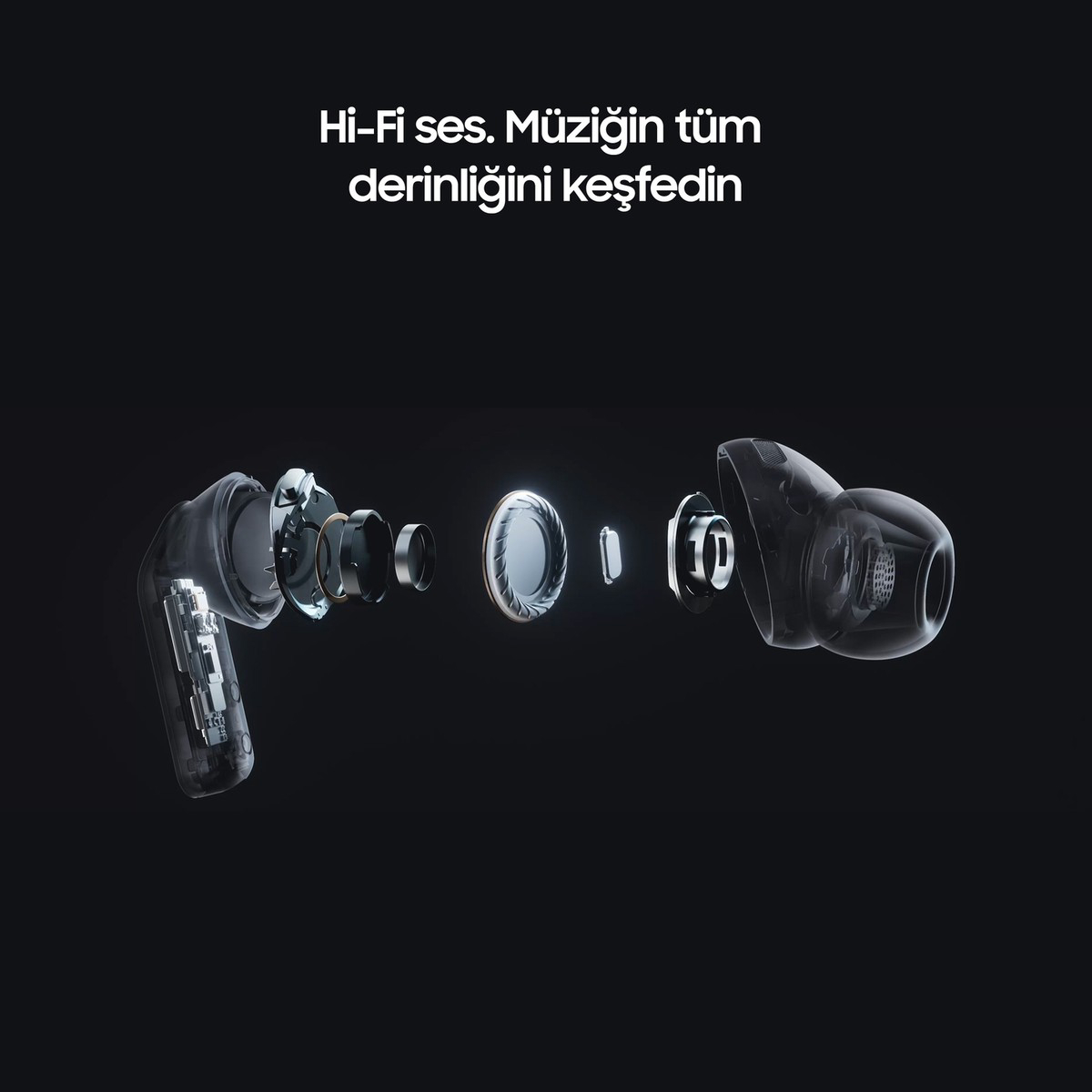 Samsung Galaxy Buds4 Pro Bluetooth Kulaklık Beyaz(ANC)