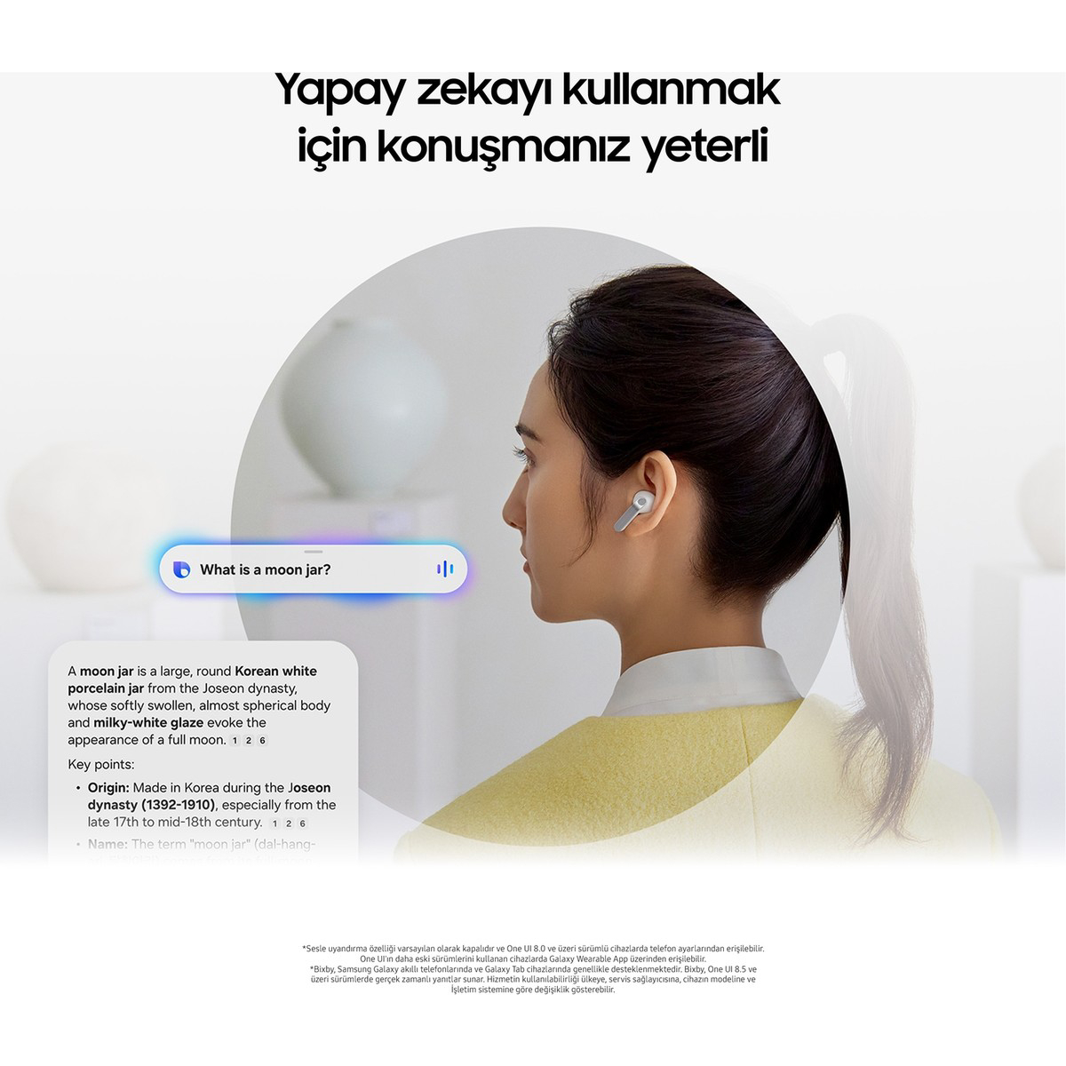 Samsung Galaxy Buds4 Pro Bluetooth Kulaklık Beyaz(ANC)