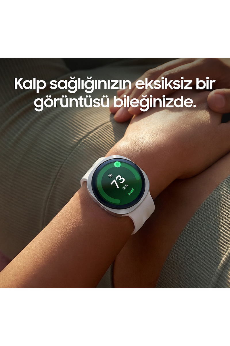 Samsung Galaxy Watch9 44mm Gümüş Akıllı Saat
