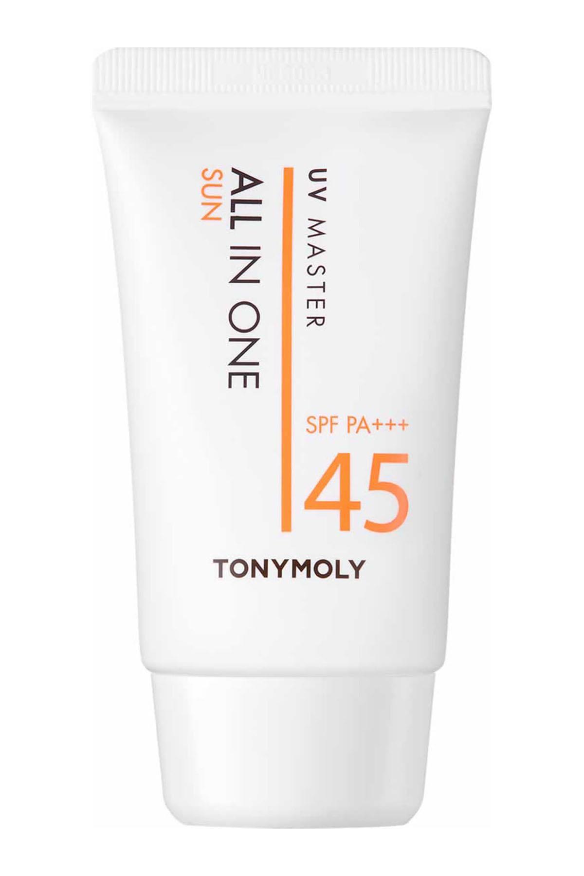 Tonymoly Güneş Kremi UV Master All in One Nemlendirici Meyve ve Çiçek Özlü SPF 45 PA+++ 50ml