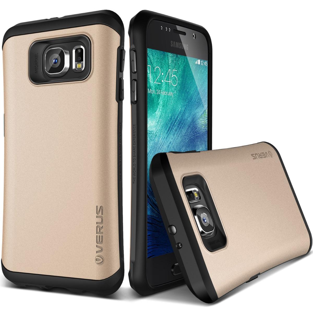 Verus Galaxy S6 Case Thor Kılıf HARD DROP Shine Gold