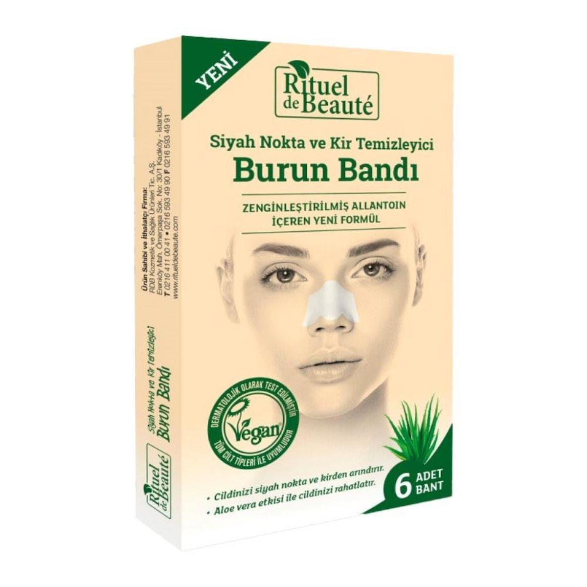 Rituel De Beaute Siyah Nokta Ve Kir Karşıtı Bandı 6 Lı