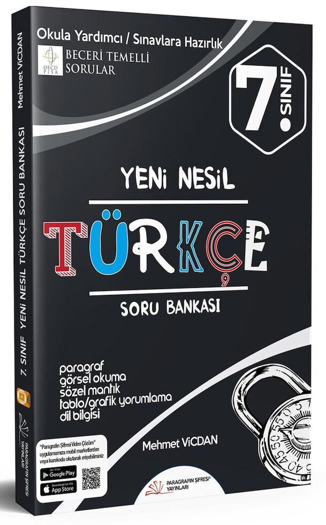 7. Sınıf Türkçe Soru Bankası