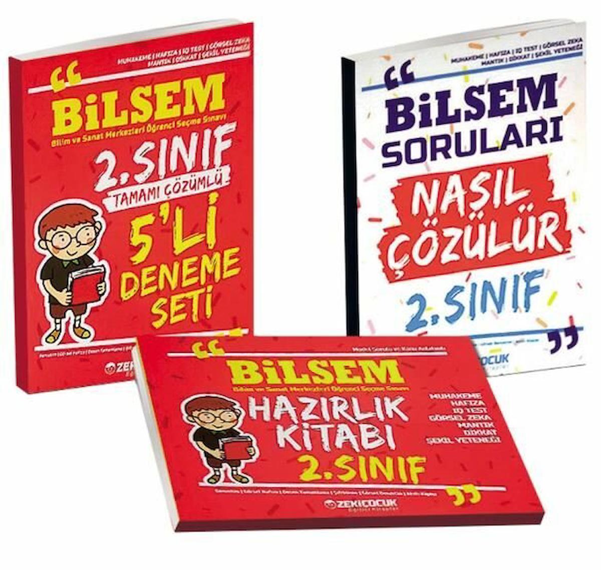 2. Sınıf BİLSEM Hazırlık Seti Zeki Çocuk Yayınları