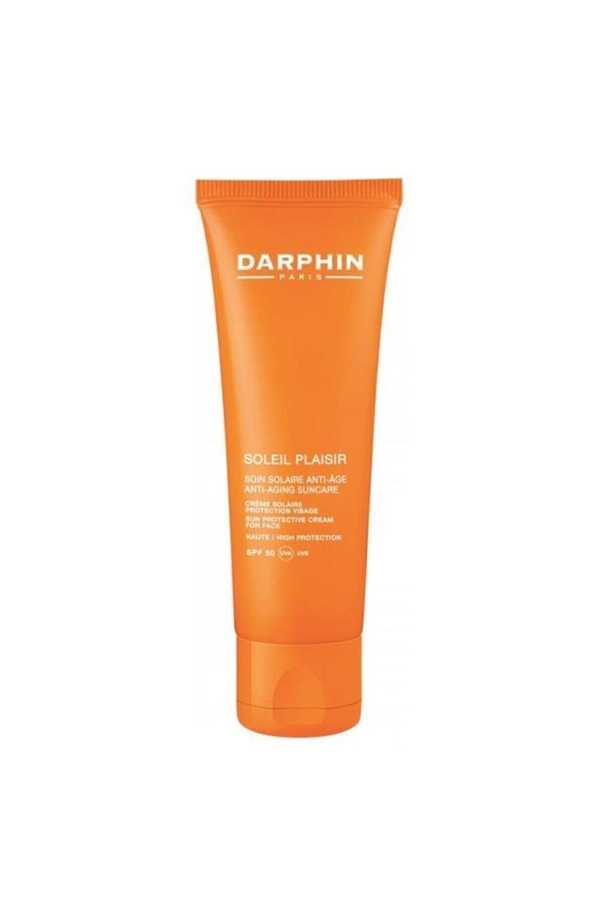 Darphin Soleil Plaisir 50 Faktör Tüm Cilt Tipleri İçin Renksiz Güneş Koruyucu Krem 50 ml