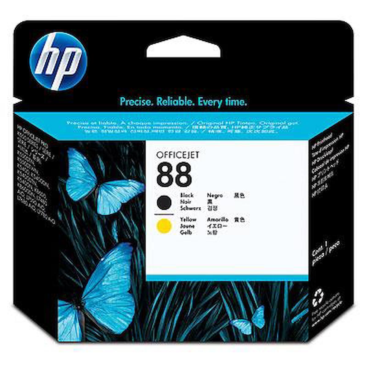 HP 88 Black-Yellow Baskı Kafası C9381A