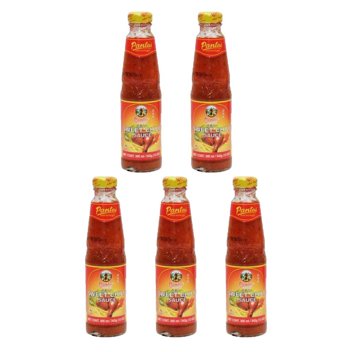 Pantai Sweet Chili Sauce (Tatlı Acı Sos) 300 Ml 5 Adet