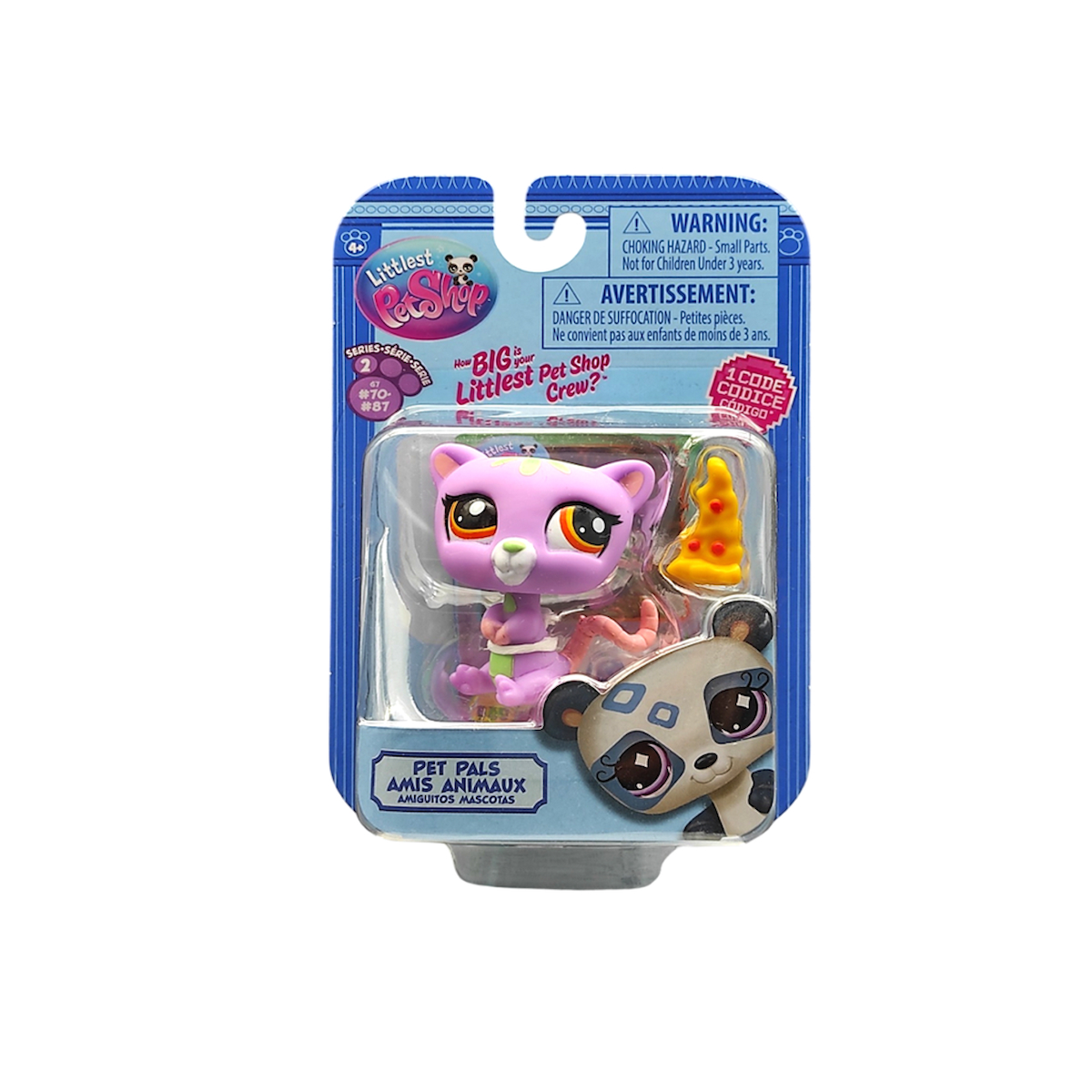 Hasbro Littlest Pet Shop Tekli Figür 00522 G7#86 PEMBE FARE