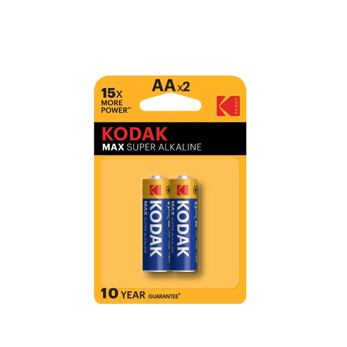 Kodak 2 Adet Max Alkalin Kalem Pil-AA