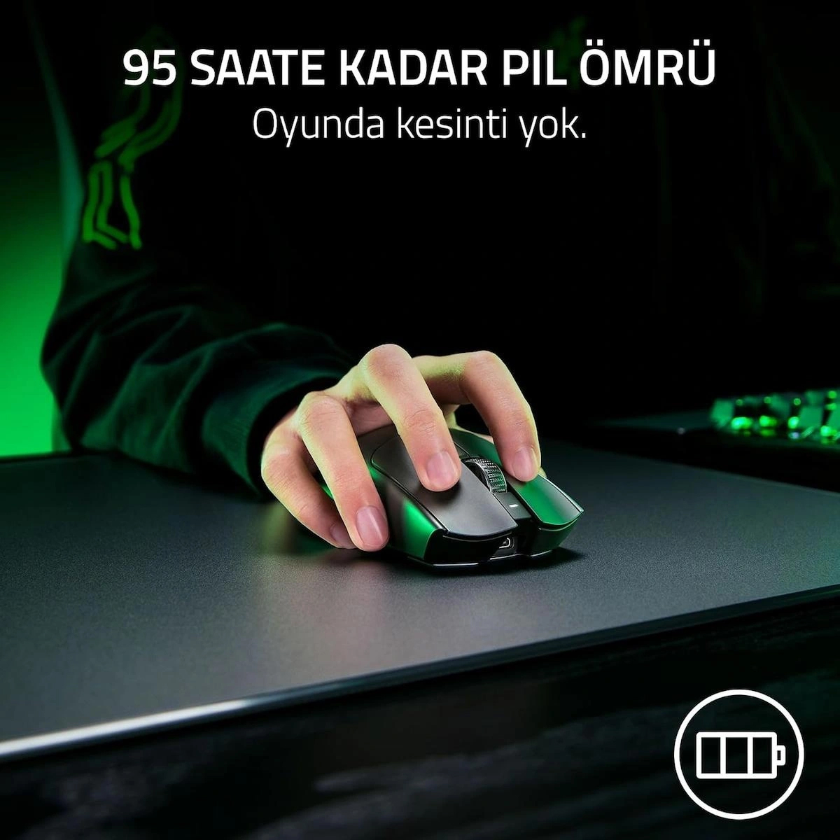 RAZER VIPER V3 PRO SE KBS. MOUSE SIYAH -RZ01-04550100-R3G1