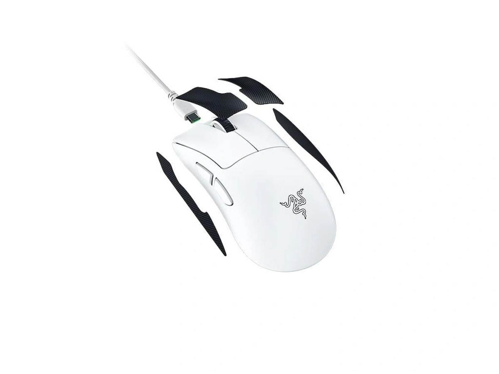 Razer DeathAdder V4 Pro Beyaz RZ01-05330200-R3G1 Optik 45K Kablosuz Oyuncu Mouse