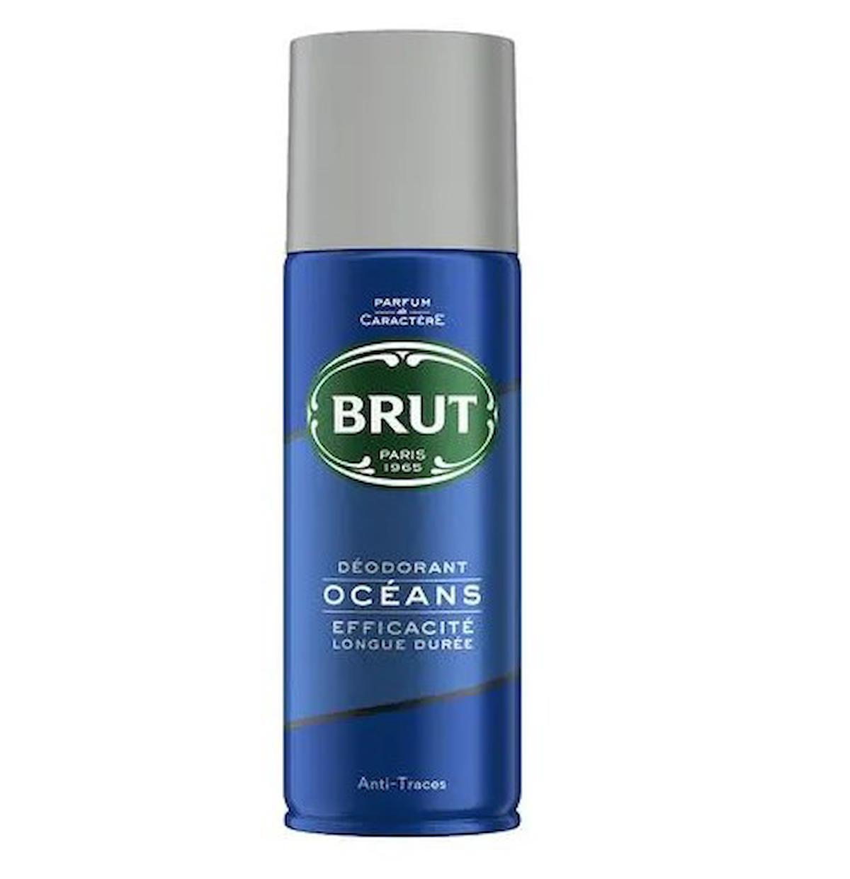 Brut Oceans Deodorant Long Lasting & Fresh Aquatic Fragrance, 200 ml