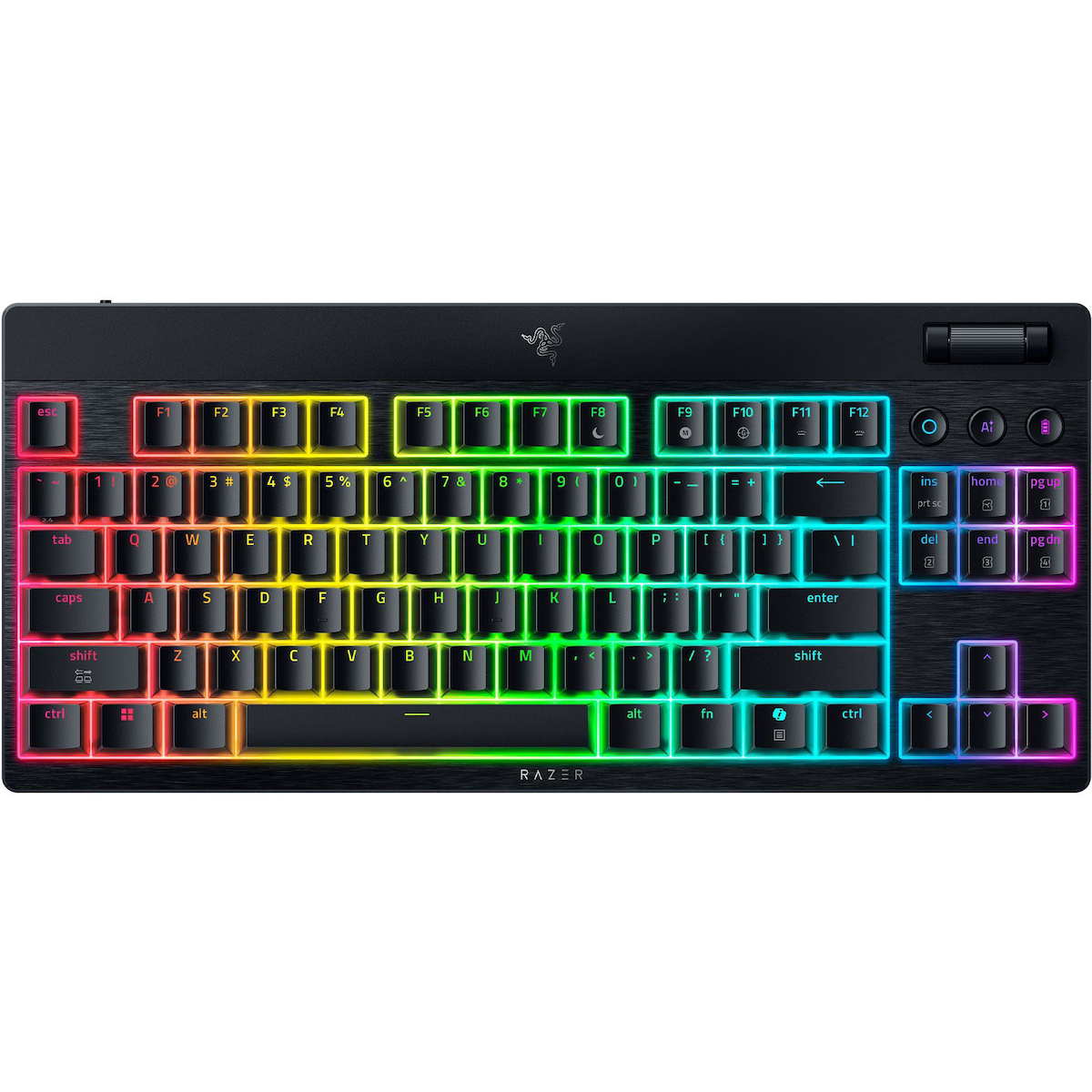 Razer Klavye RZ03-05450700-R3M1 Blackwidow V4 Low Profile Tnky US