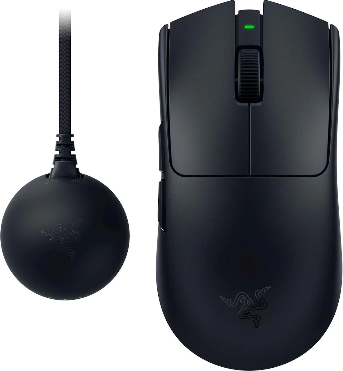 Razer Viper V4 Pro Kablosuz Mouse Siyah 49 g Ultra Hafif Kablosuz 8k Hz E-spor Oyuncu Mouse RZ01-05630200-R3G1