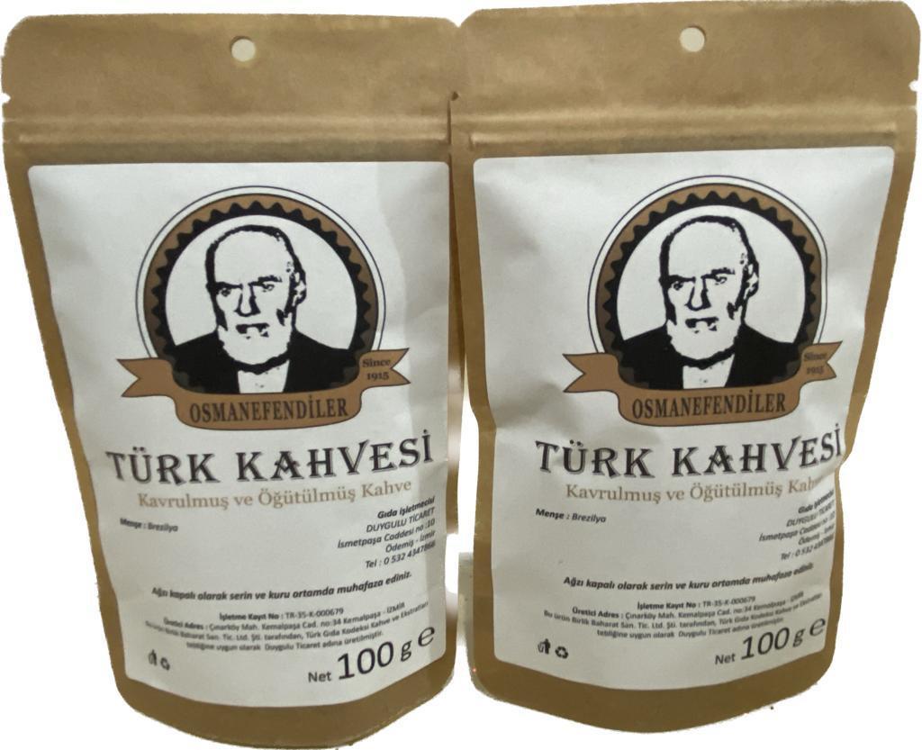 100 gr 2'li Türk Kahvesi