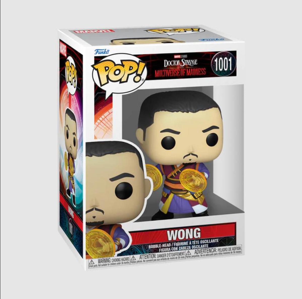 Funko Pop Marvel Doctor Strange Wong Figür