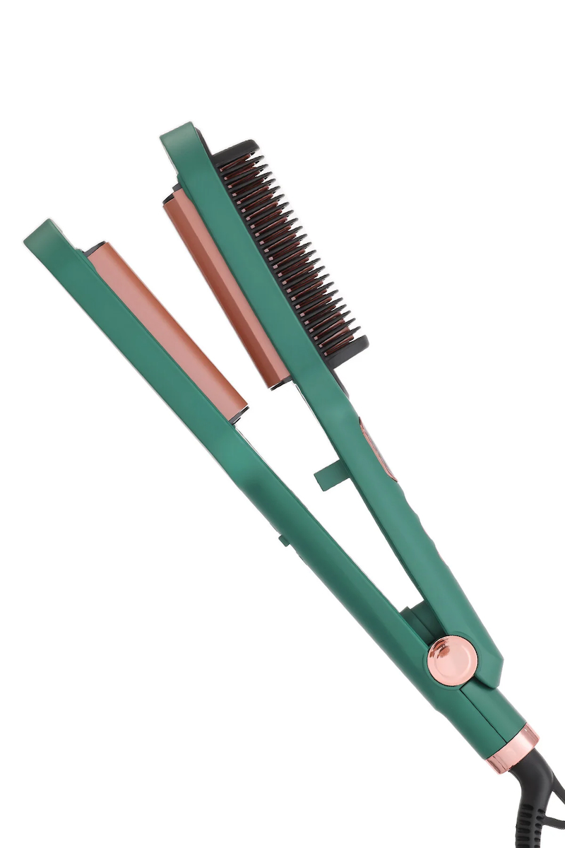 Powertec TR-2820 Fırçalı-Dalgalı İyonik Saç Düzleştirici