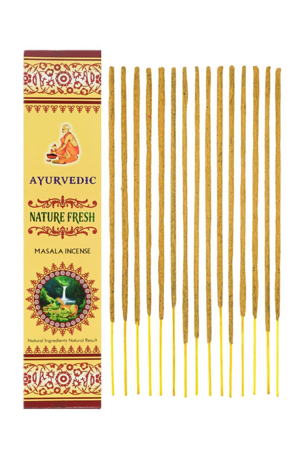 Ayurvedic Nature Fresh Masala Organik Tütsü