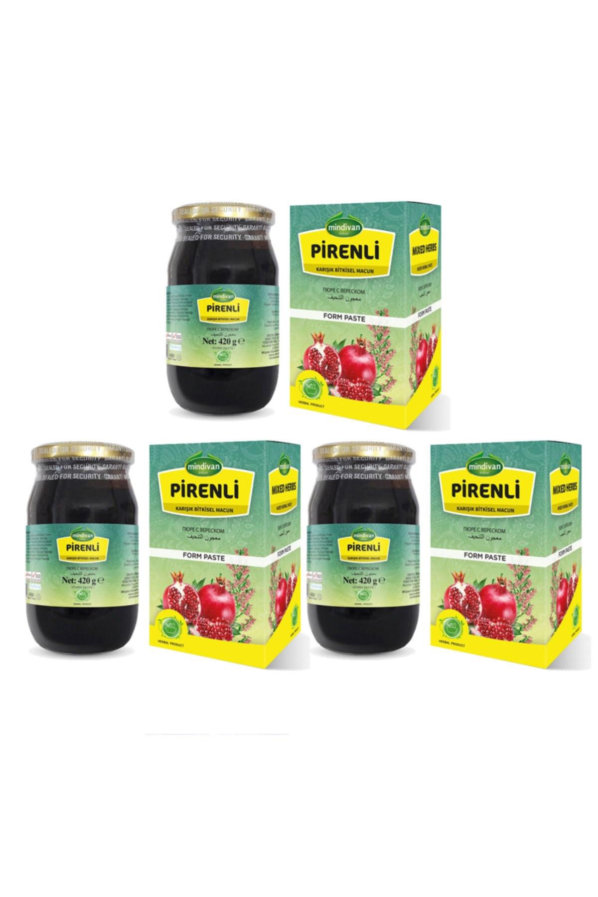 Pirenli Form Bitkisel Bal Karışımı 420 g X 3 Adet